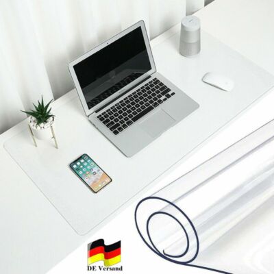 Arbeitsunterlage transparent Schreibunterlage Schreibtischunterlage 2mm PVC
