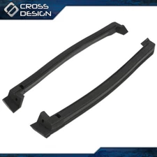 Weatherstrip Coupe Side Roof Panel Seals Set Fit For Corvette C4 1984-1996 Black