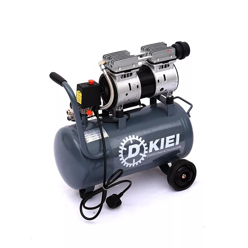 25 Litre Oilless Silent Air Compressor 2.5 HP 8 CFM 60db Quite