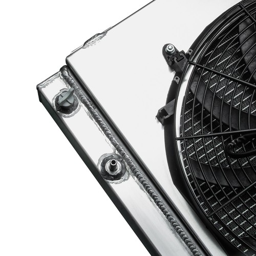 4 Row Aluminum Radiator Shroud Fan For Dodge D/W 100 150 250 Pickup V8 1970-1979 - Picture 11 of 11