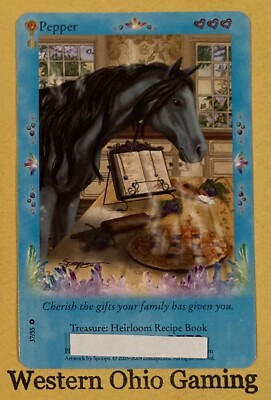 Bella Sara Treasures Pepper #37/55 NEW CCG TCG Trading Card Game