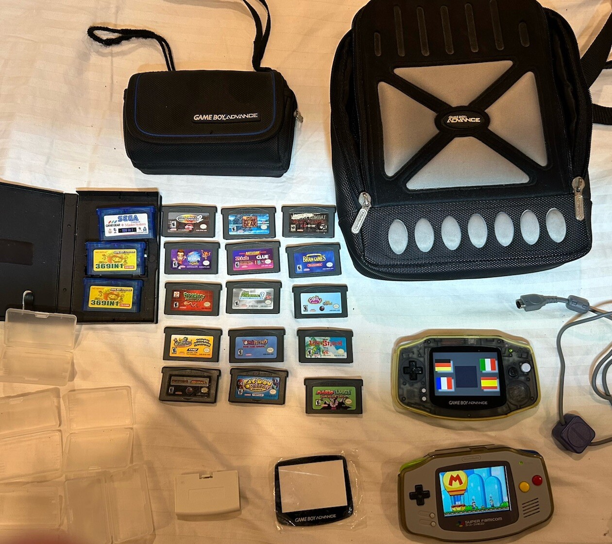 Nintendo Gameboy Advance Lot Bundle Wholesale 20 Games 2 Game Boy Color Original