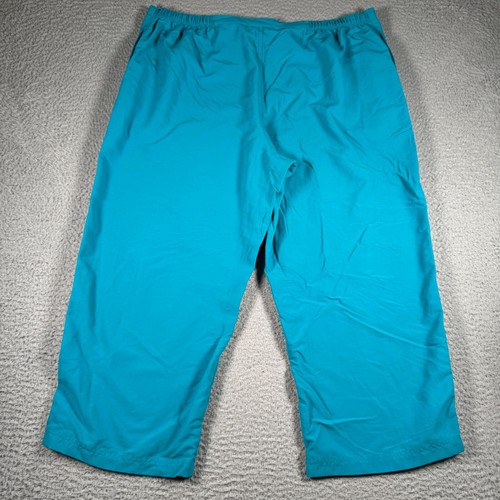 LL Bean Pants Womens Large Cyan Blue Drawstring Business Casual Pockets Ladies - Picture 5 of 8