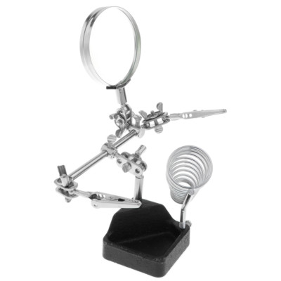 Auxiliary Alligator Clip Desktop Lupenständer Lupenschmuck