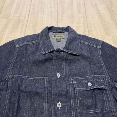 トップス NIGEL CABOURN 16SS Basque Shirt-Navy/48 Nigel Cabourn（ナイジェルケーボン）の「Nigel Cabourn/BORDER