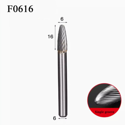 Burr rotary file F0616 Hard alloy rotary file internal grinding head