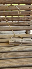 Ornament Holder Display Stand Metal Gold tone Tabletop Hanger