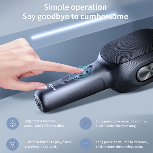 Portable Wireless Bluetooth Microphone With Speaker Microphone - Picture 8 of 12