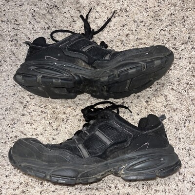 Mens Skechers Sport Vigor Trait Memory Foam Sneaker Shoes Black Size