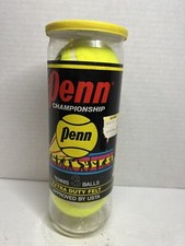 Vintage Sealed Can PENN X-76 YHD Extra Duty High Visibility Yellow Tennis Balls