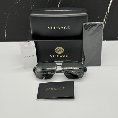 NEW MOD 2269 1433/87 VERSACE VE2269 143387 UNISEX SUNGLASSES  display picture 2