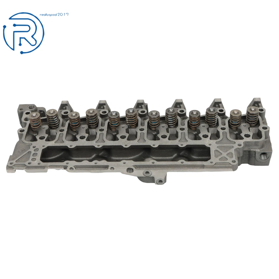 Cylinder Head W/Valves W/Spring For Ram 2500 3500 5.9L 94-98 12V DSL 6B 6BT 6BTA Foto 3 de 4