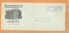 THE IMPERIAL BRASS MANUFACTURING CO CHICAGO ILL  VINTAGE ADVERTISING COVER   *