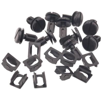 60pcs YOU.S Boot Cover Brackets + Clips for MINI R56 R55 R60 R50