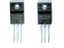 IRFIZ34N "Original" IR MOSFET Transistor  2  pcs