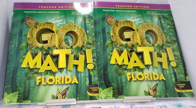 Lot of 2 HMH GO Math FL Common Core 1st Gr. Teacher Edition Chapter 11 ...