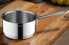 Silit Alicante Stielkasserolle Ø 16 cm Edelstahl Induktion Kochtopf 1,40 Liter
