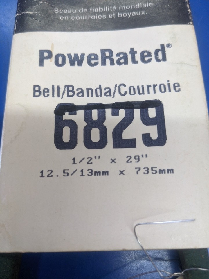 Accessory Drive BeltFHP Medium HorsePower VBelt Gates 6829 eBay