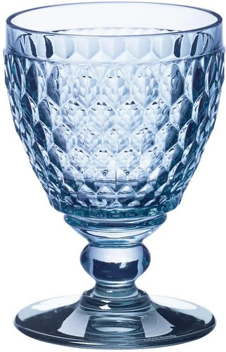 Villeroy & Boch Boston Water Goblet Glass Blue - Picture 2 of 3