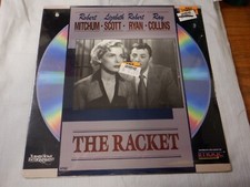 Laserdisc - The Racket - New Sealed, Damaged Cello/Sleeve