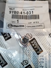 1 Pcs. OEM Mazda Stabilizer Bar, Lower Control Arm, Suspension Nut # 9YB0-41-031