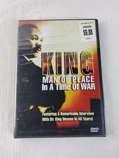 King - Man of Peace in a Time of War (DVD, 2007, Full Screen, B&W)  NEW & SEALED