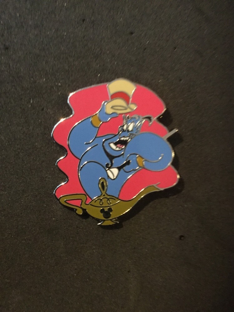 Disney 2015 Hidden Mickey Pin, Wave B, Genie From Aladdin. 1 Of 6