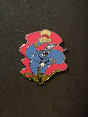 Disney 2015 Hidden Mickey Pin, Wave B, Genie From Aladdin. 1 Of 6