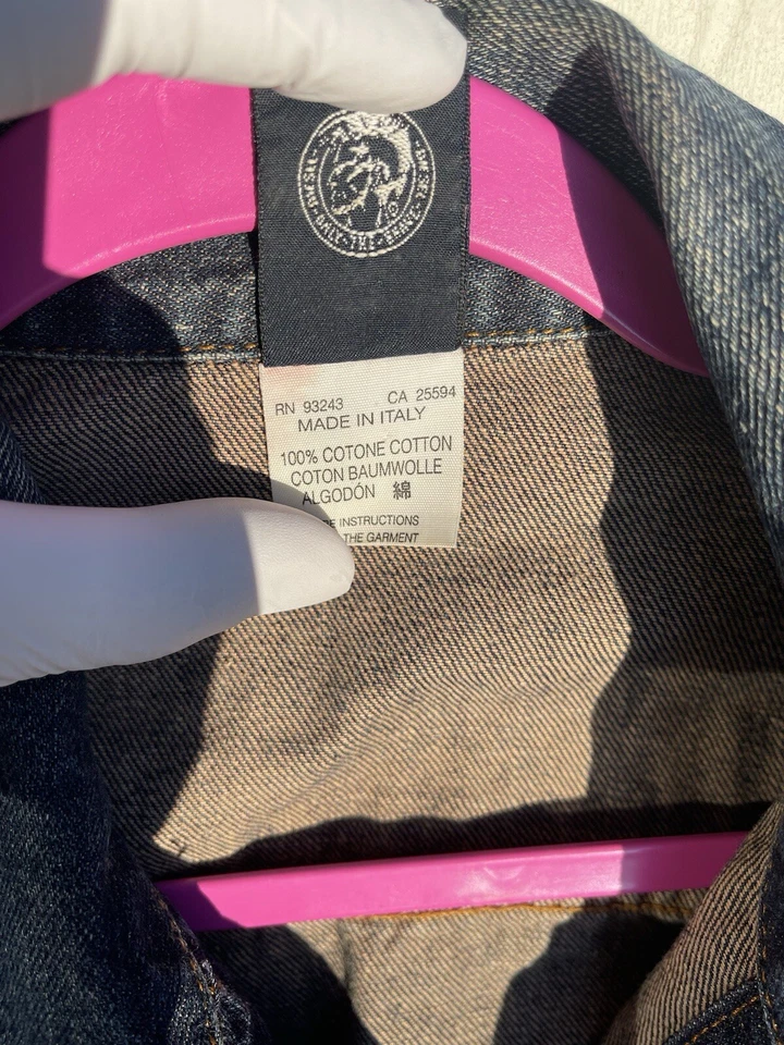 Chaqueta vaquera vintage Y2K Diesel para mujer talla M Foto 3 de 3