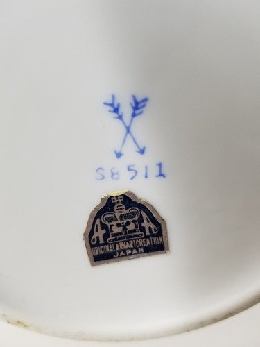 Midcentury Original ARNART Porcelain Powder Handled Silent Butler VINTAGE - Picture 7 of 23