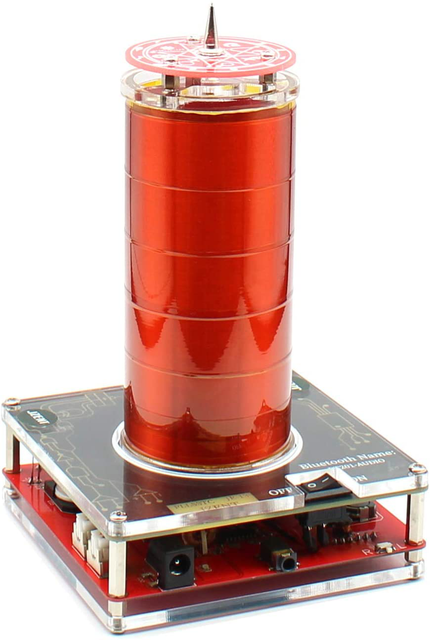 Jzent Bluetooth Music Tesla Coil PLLSSTC Desktop Toy Plasma Loudspeaker