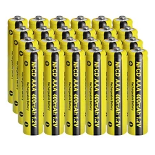 Lot 2-24PCS Ni-Cd AAA Rechargeable Battery 1.2V 400mAh Batteries for Solar Light