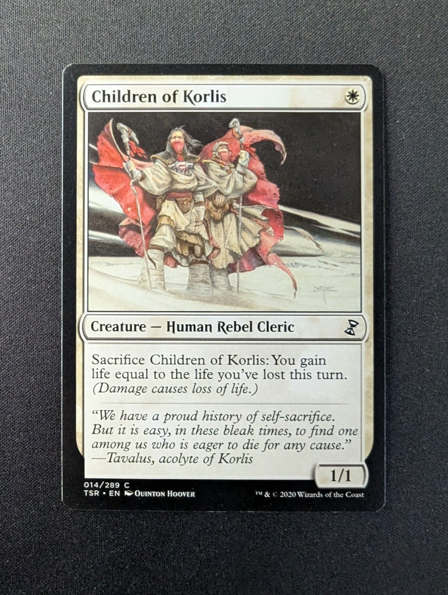 CHILDREN OF KORLIS #14 MTG Time Spiral Remastered CHILDREN OF KORLIS #14 MTG Time Spiral Remastered