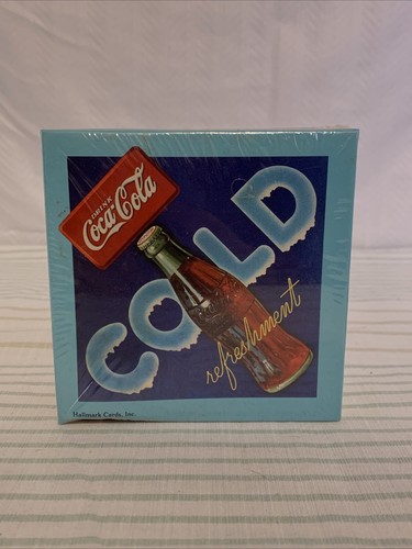 Coca Cola Mini-Puzzle Cold Refreshment Hallmark Cards Springbok 1983 PZL7249 VTG