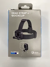 Genuine GoPro Head Strap Quickclip for All GoPro Hero 12 11 10 9 8 7 6 5 Max