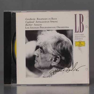 CD. Bernstein  Rhapsody In Blue · Appalachian Spring · Adagio. G