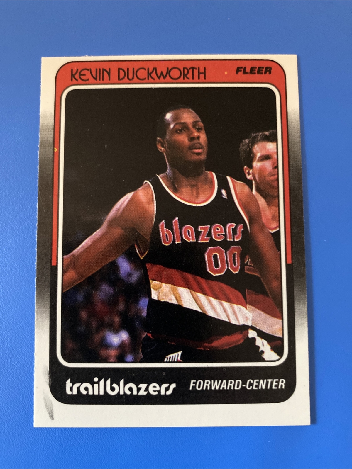 1988-89 Fleer - #93 Kevin Duckworth (RC)