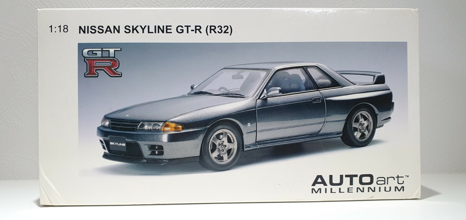 1/18 オートアート 77341 日産 スカイライン GT-R ガングレー 1/18 オートアート 77341 日産 スカイライン GT-R (R32