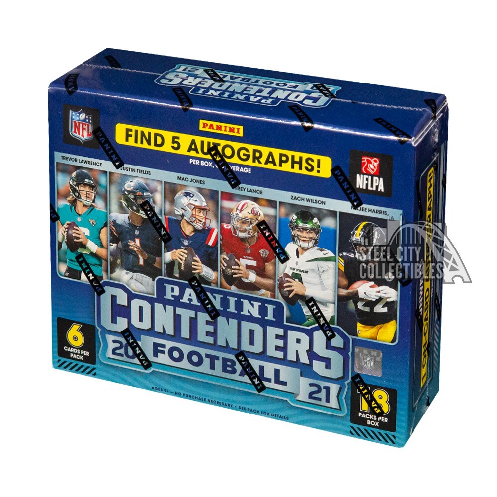 2021 Panini Contenders Football Hobby Box | eBay