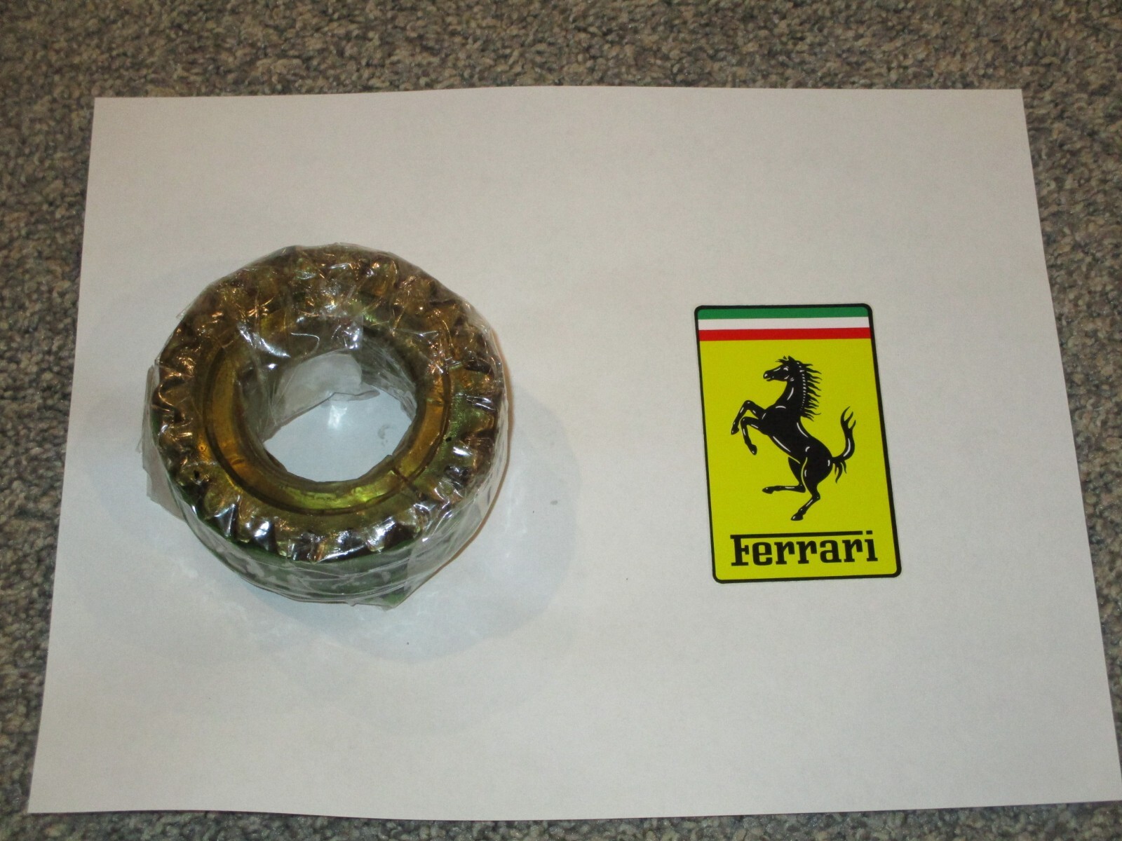 Ferrari Testarossa TR Transmission Main Shaft 4th Fourth Gear_132146_OEM_NEW