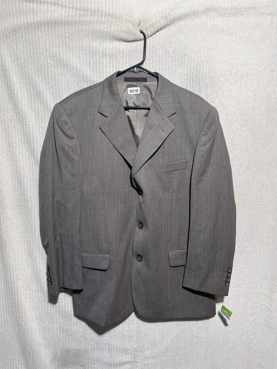 GIORGIO COSANI Italian Wool Gray Blazer Sport Coat Suit Jacket
