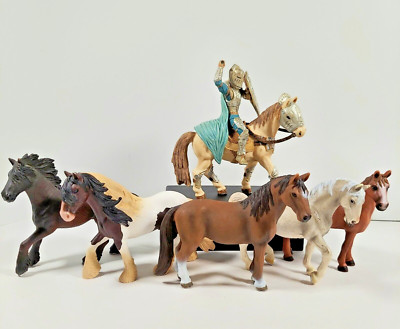 Schleich Horse Lot AM Limes 69 Xarok Knight Stallion Appaloosa Retired Model Toy