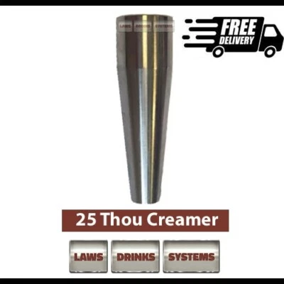 Beer Nozzle with 25 Thou Creamer Plate for stouts like Guinness
