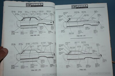 1965-76 Buick LeSabre Wildcat Electra Riviera Parts Catalogue Catalog  Canadian | eBay