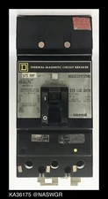 Square D KA36175 Molded Case Circuit Breaker ~ 175 Amp - Tested/1Yr Warranty