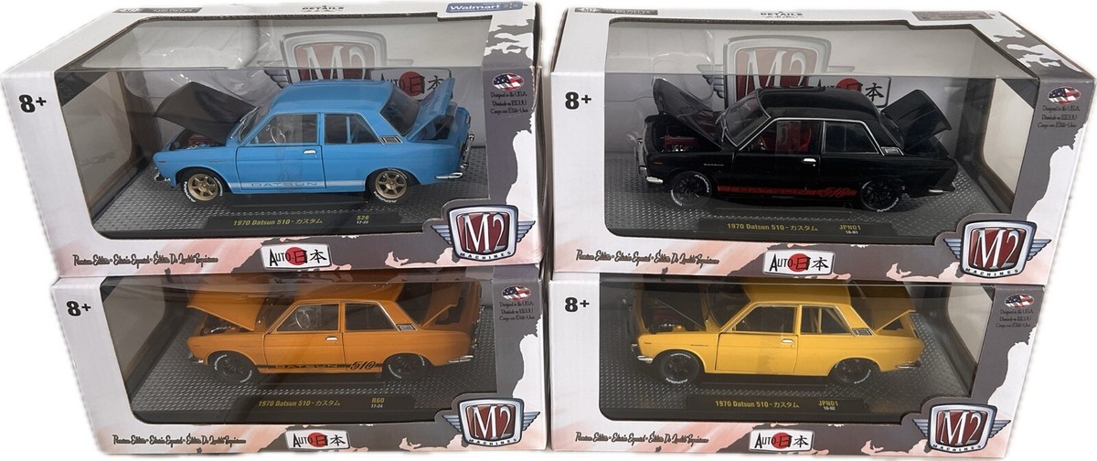 M2 MACHINES 1970 Datsun 510 M2 Machines 1970 Datsun 510 1:24