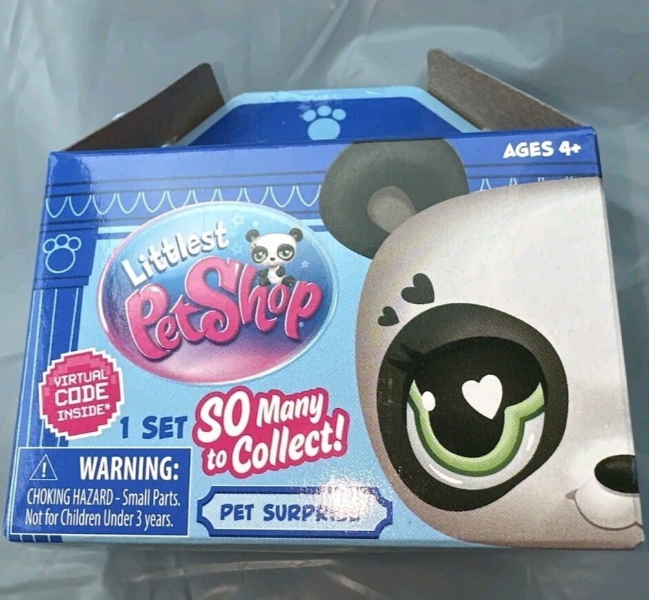 🐼 Littlest Pet Shop Series 1 Gen 7 G7 #16 Purple Panda Bear