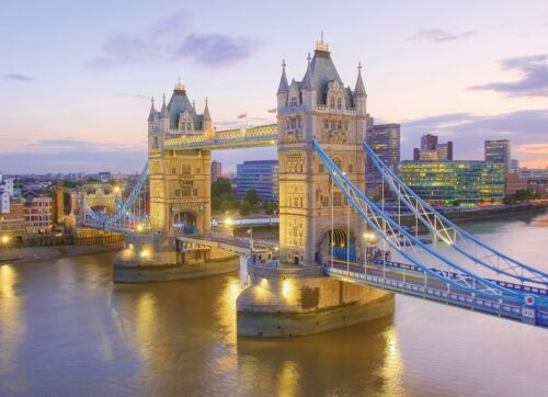 Clementoni Puzzle 1000 HIGH QUALITY Collection Tower Bridge 69x50 cm Nuovo NEW - Imagen 2 de 2