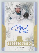 2017-18 Upper Deck The Cup Gold Spectrum Foil Tim Heed RC Auto 12/36 #98