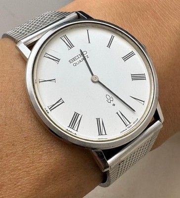 Seiko Chariot 7820-4000 Quartz 1987 Men's Watch Battery Replaced